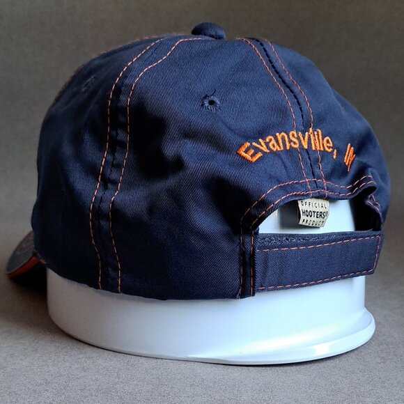 Hooters Fire Dept Evansville Indiana USED Hat (Velcroback, HFD, Restaurant) - Picture 3 of 9